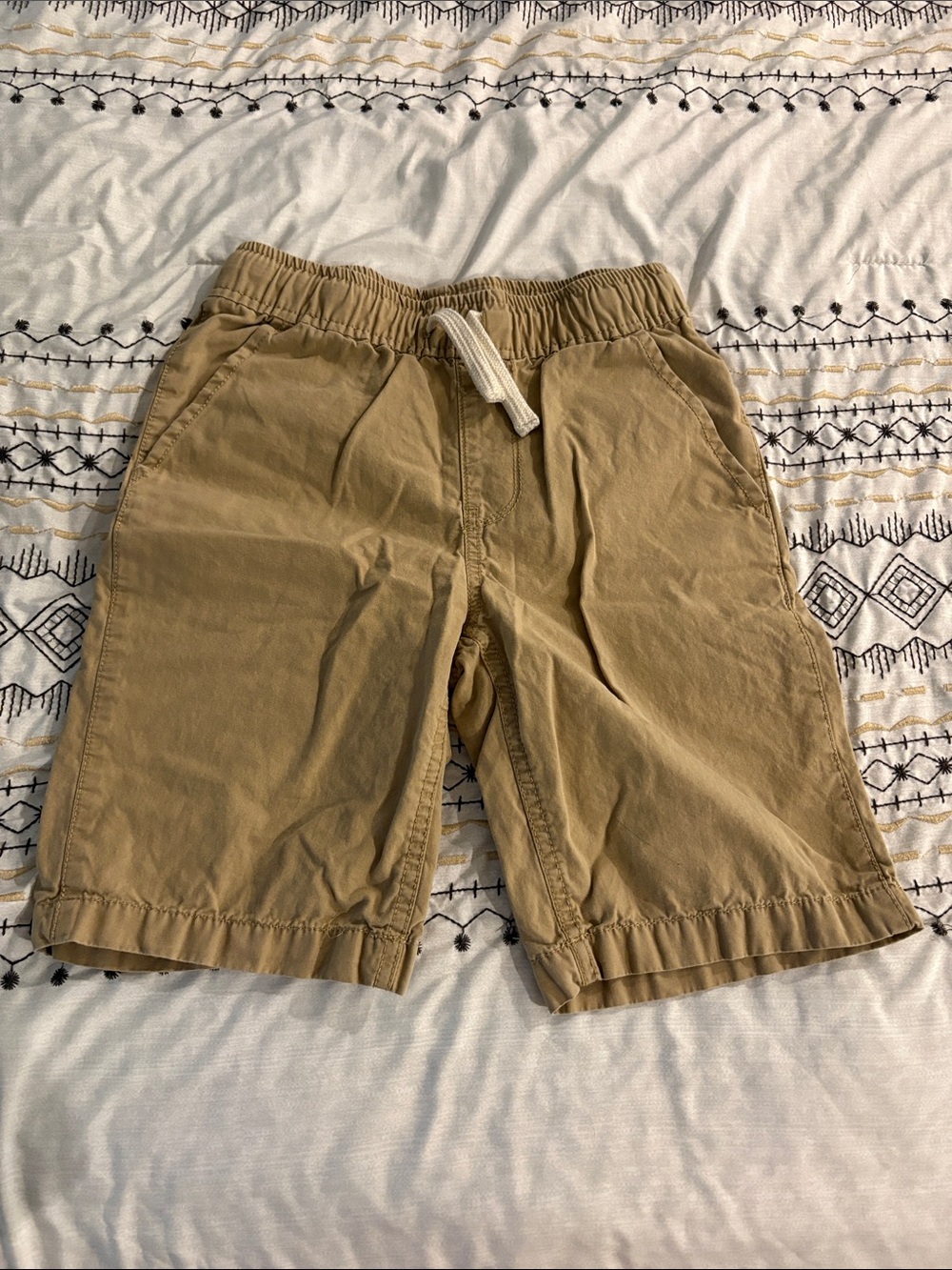 The Children's Place Tan Drawstring Pull-On Shorts